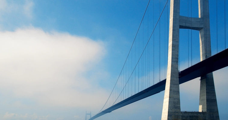 great belt bridge construction